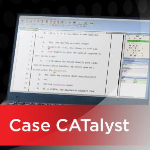 stenograph case catalyst